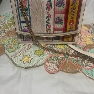 Tory Burch Multicolor Floral Crossbody Bag